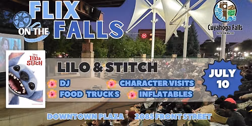 Flix on the Falls - Lilo & Stitch - Downtown Plaza