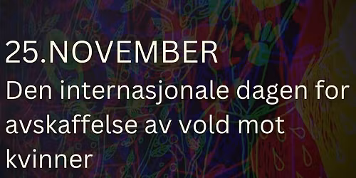 Den internasjonale dagen for avskaffelse av vold mot kvinner. En paneldebatt med ungdomspartiene