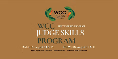 World Coffee Championships: Judge Skills Program