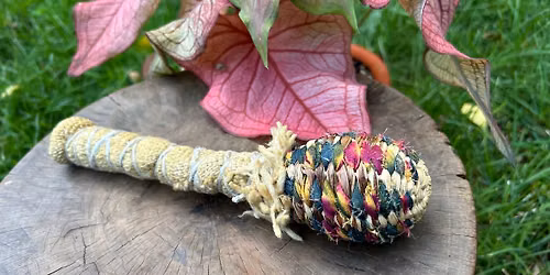 Rattle Weaving at Woven