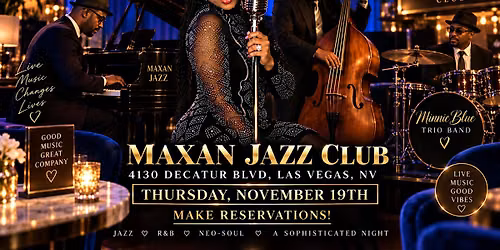 Minnie Blue and The Sophisticated Trio Live in Las Vegas