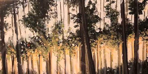 Forest Light - Paint and Sip at One North East Lansing