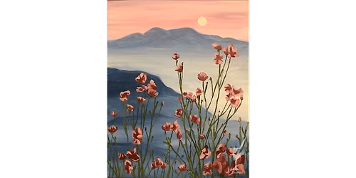 Misty Wild Flowers - Paint and Sip in New Braunfels | Classpop!\u2122