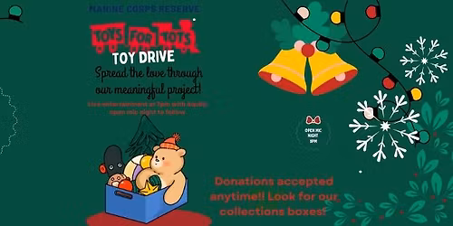 Marine Corps Reserve Toys For Tots Toy Drive