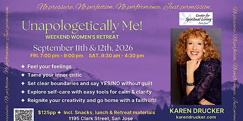 Rediscover Yourself: Women\u2019s Retreat Sept 11\u201312