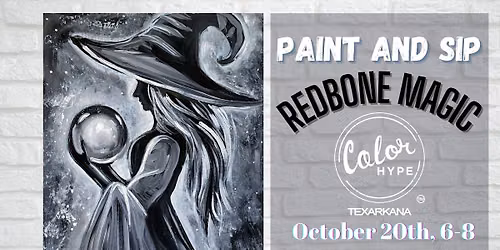 "Witchy Woman" Paint and Sip with ColorHype TXK at Redbone Magic