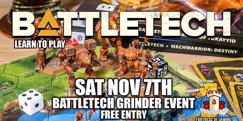 Battletech Learn To Play Grinder Event