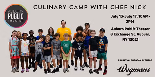 Youth Culinary Arts Summer Camp