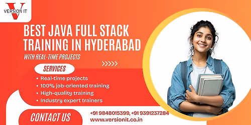 Best Java Full Stack Training in Hyderabad with Real-Time Projects
