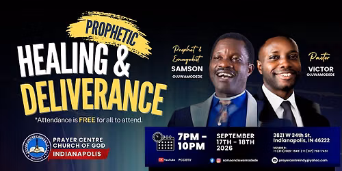 Prophetic: Healing & Deliverance