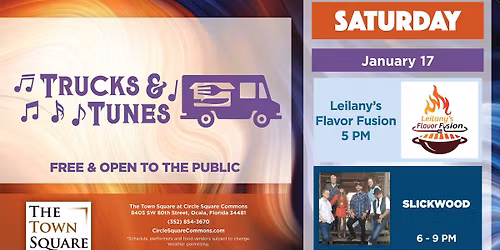 Trucks & Tunes with Leilany's Flavor Fusion & Slickwood