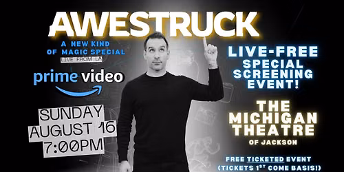 AWESTRUCK | Free Live Screening