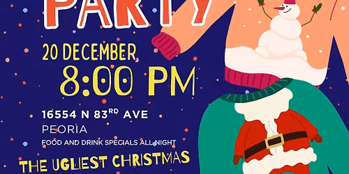 Ugly Christmas Sweater Party & Name That Tune