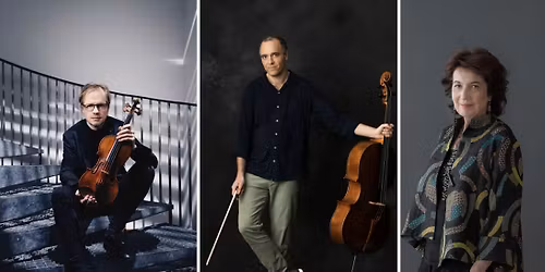 Trinity Recitals: Henning Kraggerud (violin), Adrian Brendel (cello) & Imogen Cooper (piano)