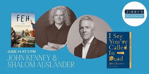 Author Event!  John Kenney & Shalom Auslander