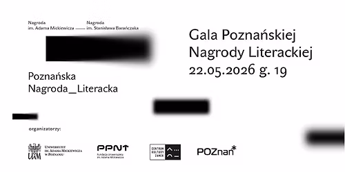  GALA POZNA\u0143SKIEJ NAGRODY LITERACKIEJ