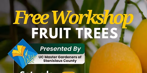 Free Workshop\u2014Fruit Trees
