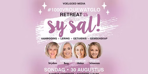 Vroue wat Glo-retreat – VANDERBIJLPARK