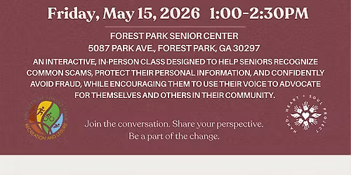 People and Policy: Don't Get Scammed Senior Edition