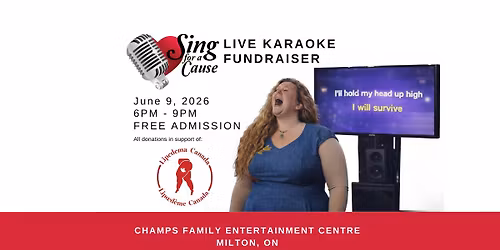 Sing for a Cause Karaoke Fundraiser