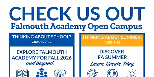 Summer Kickoff: Falmouth Academy Open Campus