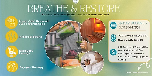 Breathe & Restore: A Holistic Wellness Experience