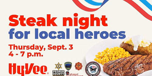 Steak Night for Local Heroes: 9\/03