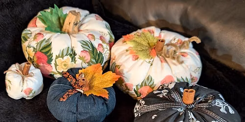 Fabric Pumpkins
