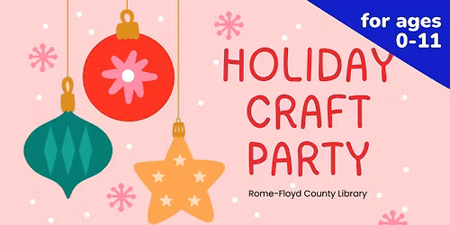 Holiday Craft Party