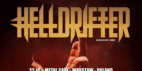 HELLDRIFTER (melodic death metal, DE) \/ 23.10.25, Warszawa