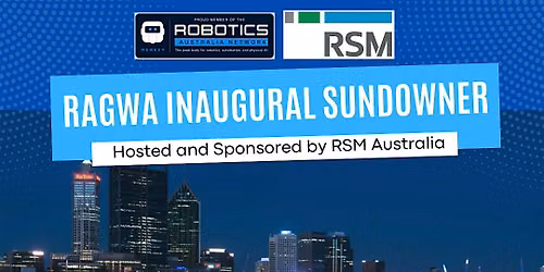 Inaugural Robotics Australia Group West Australia Sundowner