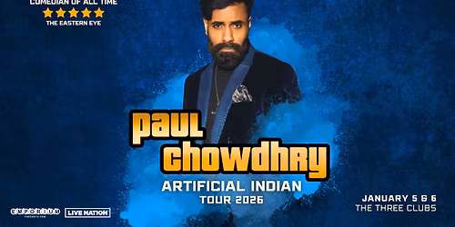 Paul Chowdhry - Artificial Indian Tour in Los Angeles, CA