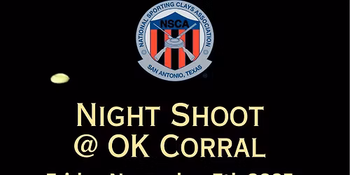 NSCA - NIGHT SHOOT (MAIN ONLY)