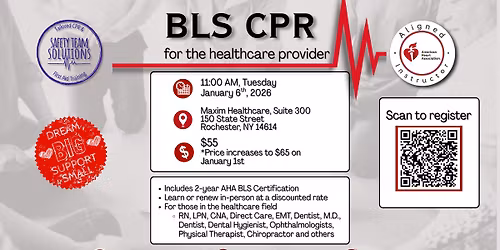 BLS CPR for the healthcare provider