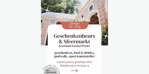 Geschenkenbeurs & sfeermarkt