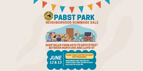 Pabst Park Neighborhood Rummage Sale