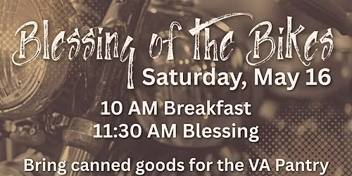 Blessing of the Bikes