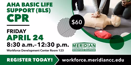 AHA BASIC LIFE SUPPORT CPR CERTIFICATION CLASS