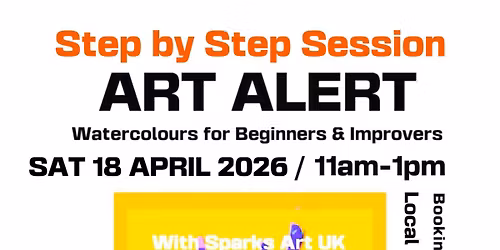 \u2018Spring Hare\u2019 - Step by Step Session - Watercolours for Beginners and Improvers 