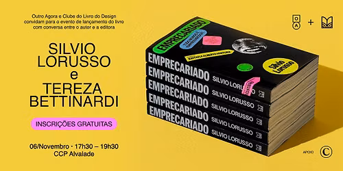 "EMPRECARIADO" Lan\u00e7amento de livro de Silvio Lorusso
