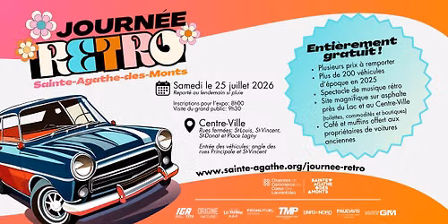 Journée rétro | voitures anciennes à Sainte-Agathe-des-Monts