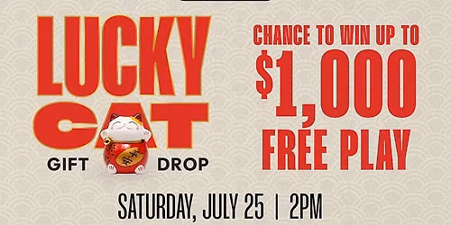 Lucky Cat Gift Drop 