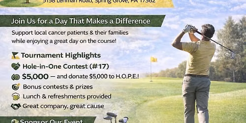\u26f3\ufe0f 18th Annual Take A Swing at Cancer Golf Classic Tournament