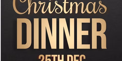 Solo table Christmas dinner 