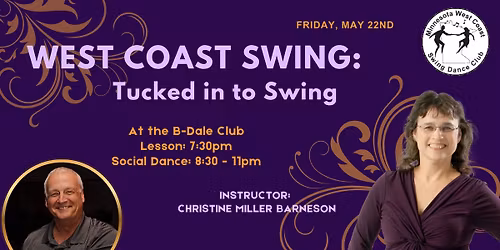 West Coast Swing Lesson & Social Dance