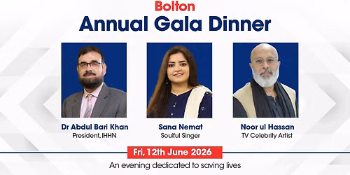 Annual Gala Dinner Bolton 2026