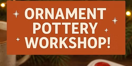 Clay ornament making @ Whiskey Bean Boutique!