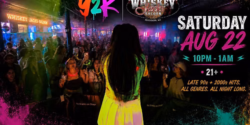 Y2K Live at Whiskey Jack's \u2013 Madison Throwback Party