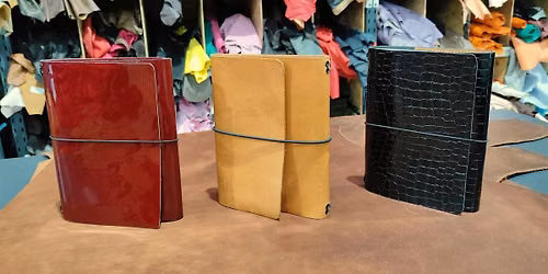 Leather Journal Making at Leffler