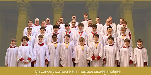 Choeur de la Cathedrale de Winchester offre un Concert de Musique Sacr\u00e9e